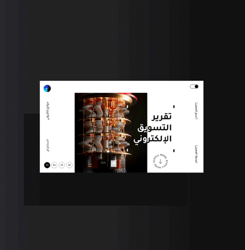 نموذج تقرير التسويق الإلكتروني