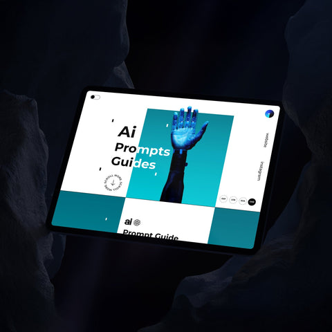 Ai Marketing Prompts Guides - Genesiss.io Digital Template Genesis Studio Templates, Digital Marketing Templates, Arabic Templates, نماذج بوربوينت, نماذج باللغة العربية , نماذج للتسويق الإلكتروني, saudi,