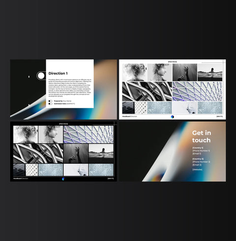 Moodboard Template - Genesiss.io Digital Template Genesis Studio Templates, Digital Marketing Templates, Arabic Templates, نماذج بوربوينت, نماذج باللغة العربية , نماذج للتسويق الإلكتروني, saudi,