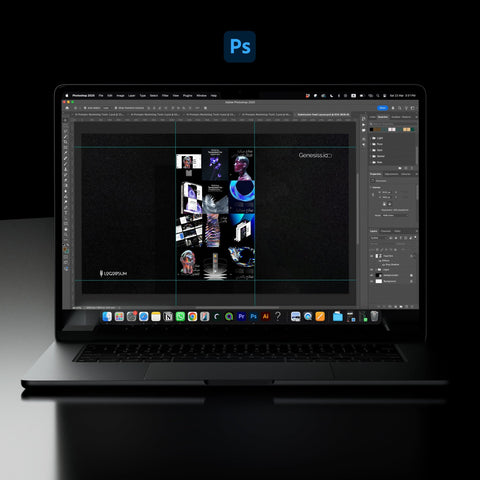 Photoshop Posts & Feeds Marketing Tools Templates - Genesiss.io Digital Template Genesis Studio Templates, Digital Marketing Templates, Arabic Templates, نماذج بوربوينت, نماذج باللغة العربية , نماذج للتسويق الإلكتروني, saudi,