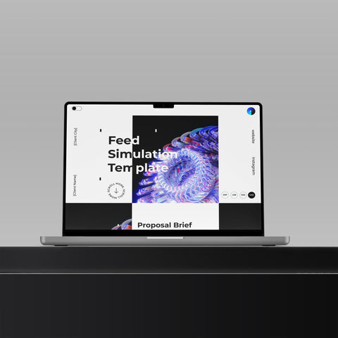 Feed Simulation Submission Template - Genesiss.io Digital Template Genesis Studio Templates, Digital Marketing Templates, Arabic Templates, نماذج بوربوينت, نماذج باللغة العربية , نماذج للتسويق الإلكتروني, saudi,